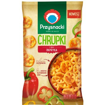 PRZYSNACK CHRUPKI PAPRYKA 120G