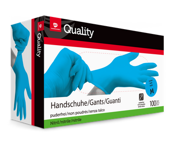 Rękawice nitrylowe L 100 szt.