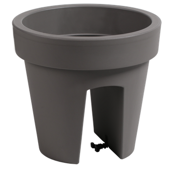 Doniczka Prosperplast Lofly śr 25 cm kamienny szary