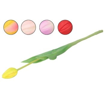 EM&EM Kwiat sztuczny tulipan 41 cm mix
