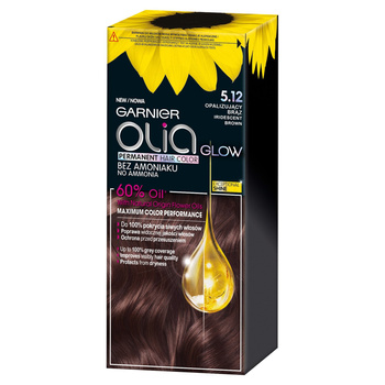 Garnier Olia Permanent hair color Opalizujący brąz 512