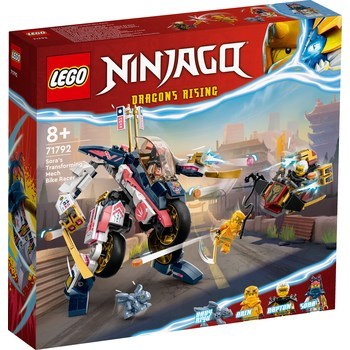 LEGO 71792 Ninjago Mech Sory zmieniający się w motocykl wyścigowy