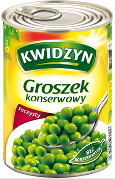 Kwidzyn Groszek konserwowy 400 g