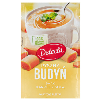 Delecta Pyszny budyń smak karmel z solą 40 g