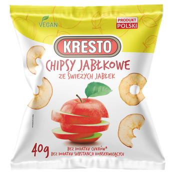 Kresto chipsy jabłkowe 40g