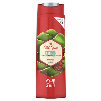 Old Spice Citron Żel pod prysznic i szampon dla mężczyzn 400 ml