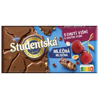 STUDENTSKA CZEK ML WIŚNIA 170G