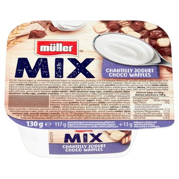MUL.JOGURT MIX CHOCO WAF.130G