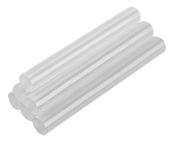 Wkłady klejowe 11 mm, przezroczyste, 6 szt