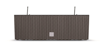 Doniczka Prosperplast Rato Case 58cm z wieszakiem, umbra