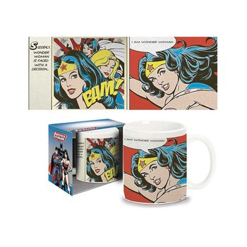 Kubek z nadrukiem Wonder Woman pojemność 350 ml