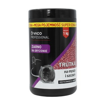 VACO PROFESSIONAL Ziarno na myszy i szczury (słoik) - 1 kg