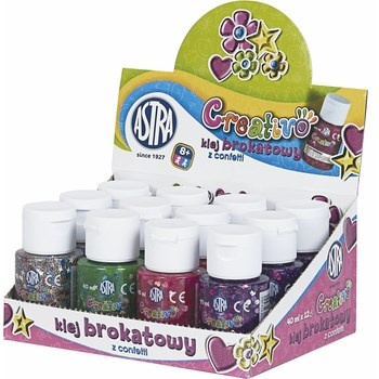 Klej brokatowy z confetti 40 ml