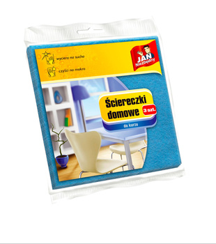 Jan Niezbędny Ściereczki domowe do kurzu 3szt