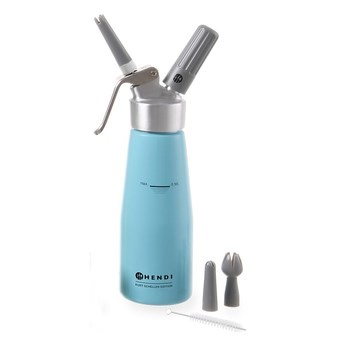 Syfon do bitej śmietany Kurt Scheller Edition niebieski 0,5l Hendi