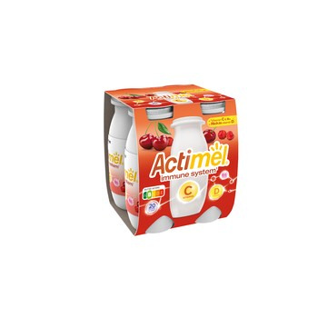 Actimel Mleko fermentowane o smaku czereśnia-acerola 400 g (4 x 100 g)