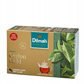 Dilmah Finest Ceylon Gold Klasyczna czarna herbata 250 g