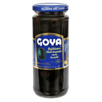 GOYA OLIWKI CZARNE B/PEST.350G