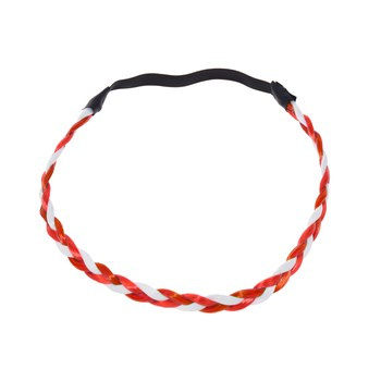 Opaska warkoczyk "Biało-Czerwoni"