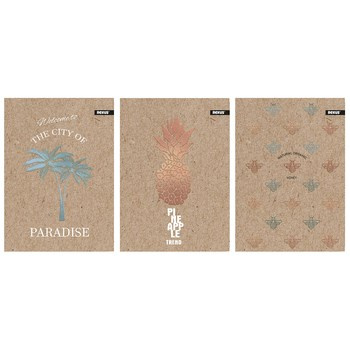 Zeszyt A4/60k. Kratka Kraft Liner HS