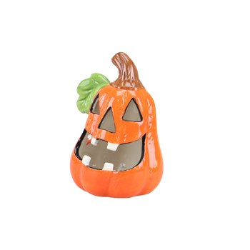 EM&EM Figurka Halloween dynia z LED pomarańczowa