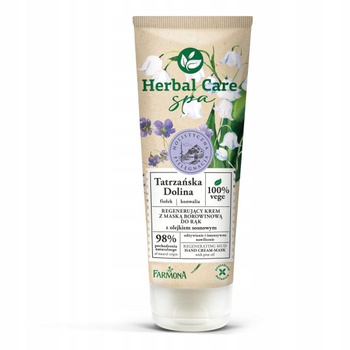 Herbal Care SPA Tatrzańska Dolina Regenerujący krem-maska borowinowa z olejkiem sosnowym, 100ml