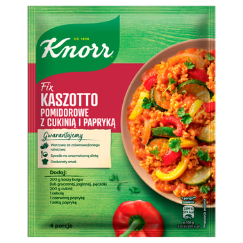 Knorr Fix Kaszotto pomidorowe z cukinią i papryką 46 g