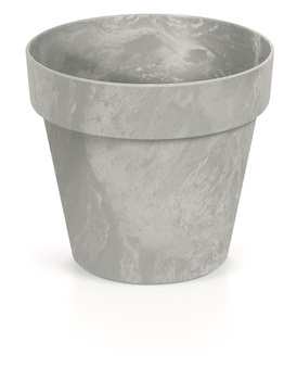 Doniczka Prosperplast Cube Beton Effect 30 cm, kolor beton