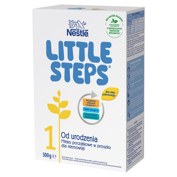 NESTLE LITTLE STEPS 1mleko początkowe od urodzenia 500g