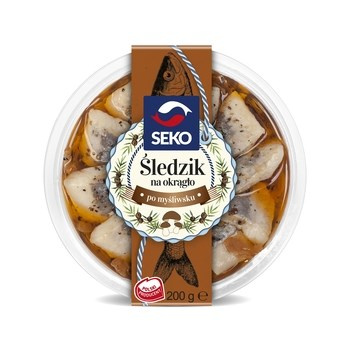 Seko Śledzik na okrągło po myśliwsku 200 g