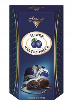 Solidarność Śliwka Nałęczowska w czekoladzie 190 g