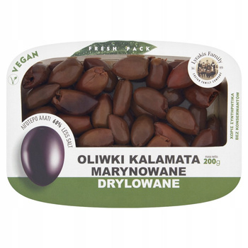 Lyrakis Family Oliwki Kalamata marynowane drylowane 200 g
