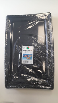 GUILLIN POLSKA Taca cateringowa czarna 5 szt PET