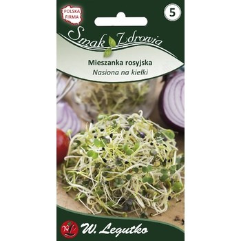 Nasiona na kiełki - mieszanka rosyjska  20g Legutko