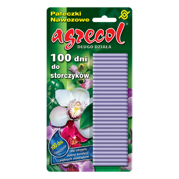 PAŁECZKI NAWOZOWE 100 dni do storczyków