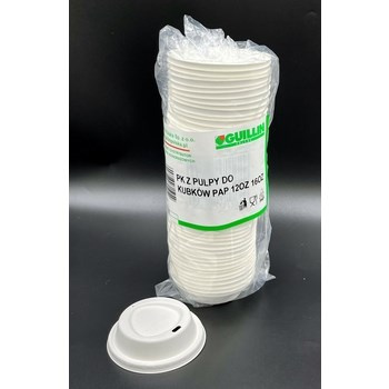 Guillin Polska wieczko z pulpy z dziubkiem 90mm do kubków 400ml 50szt