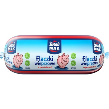 SMK.FLACZKI WIEPRZ.W POM.900G
