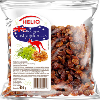 Helio Rodzynki australijskie lux 400 g