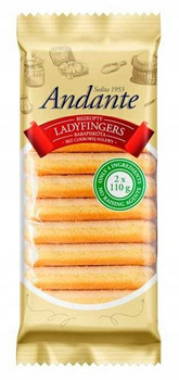 Andante Biszkopty Ladyfingers 220 g (2 x 110 g)