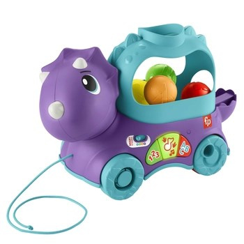 Fisher-Price Poziomy Nauki Dinuś Podskakujące piłeczki