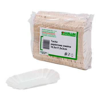 Guillin Polska TACKI MUSZELKI DO FRYTEK 17,5X10,5X3CM 250 SZT.