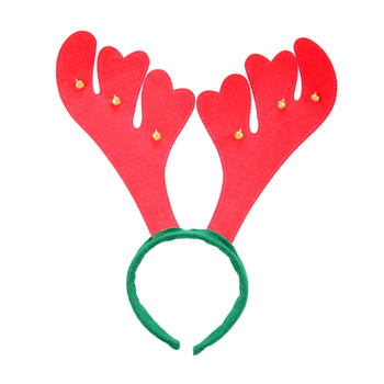 Rogi renifera z dzwoneczkami