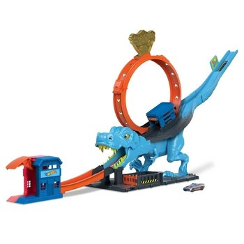 Hot Wheels City Pętla T-rexa Zestaw do zabawy