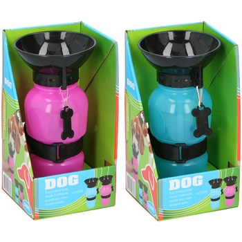 Butelka turystyczna na wodę dla psa 500 ml Edco