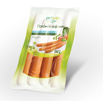 Polsoja Parówki sojowe klasyczne 200 g