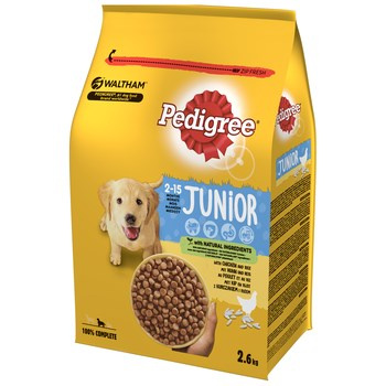 PEDIGREE JUNIOR KURCZAK 2,6KG
