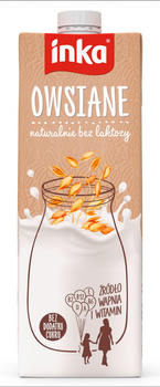 Inka Napój owsiany z wapniem i witaminami 1 l