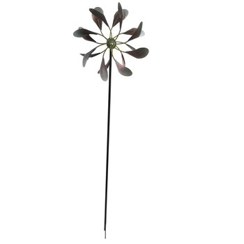 Metalowa ozdoba ogrodowa - wiatrak Comfort Living