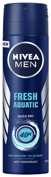 Nivea Fresh Aquatic Antyperspirant DLA Mężczyzn W Spray'u 150ml