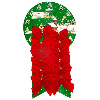 Kokardy 12 szt. (czerwone) 60mm